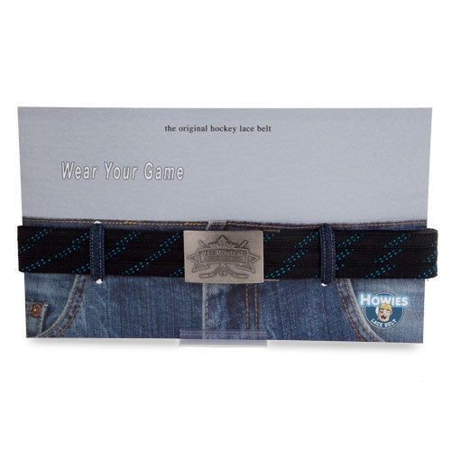Howies Hockey Skate Lace Belt Black Display