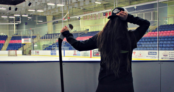 Hockey Is Life Mesh Back Beer League Beauty
