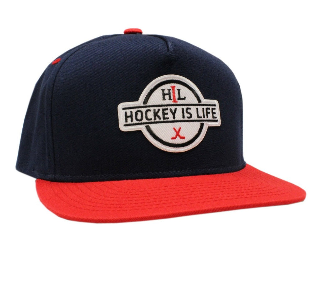 HIL Snap Back Hat Red / White / Blue